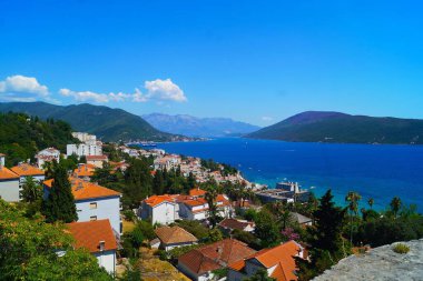 Adriyatik denizi manzarası, Herceg Novi, Karadağ