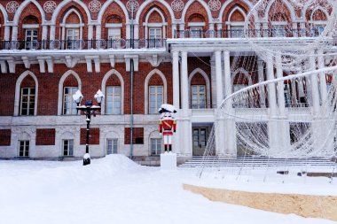 Tsaritsyno Sarayı kompleksi, Moskova, Rusya