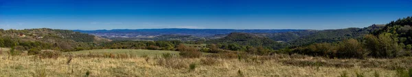 Paisagem Panorâmica Auvergne França — Fotografia de Stock