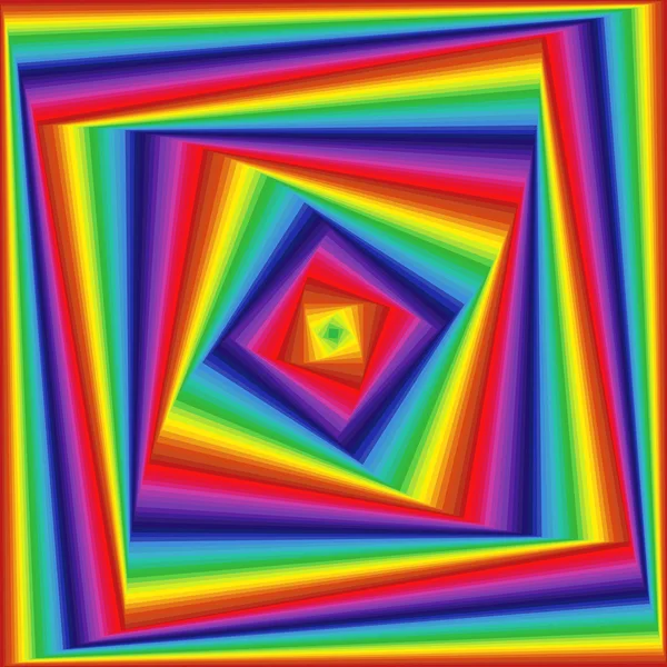 Перекрученная последовательность с квадратными формами спектра — стоковый вектор