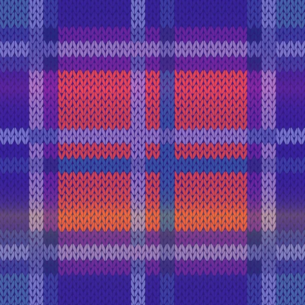 Patrón de color de punto sin costuras en tonos azul, violeta y rosa — Vector de stock