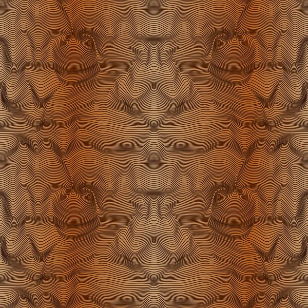 Abstracte naadloze patroon in bruin tinten met verloop — Stockvector