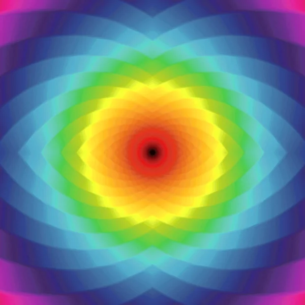 抽象的无缝的几何的多彩的旋转后的图案的 — 图库矢量图片