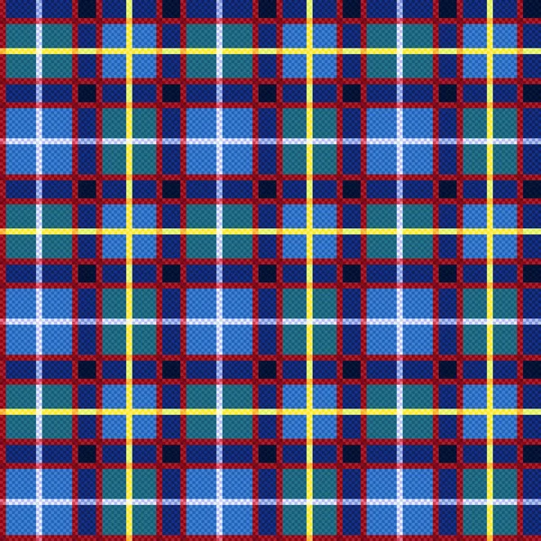 Tartan sömlös färgglad konsistens — Stock vektor