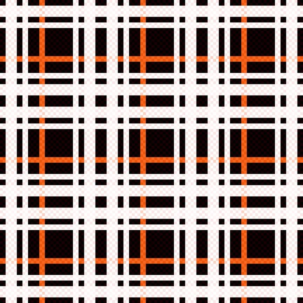 Texture contrastée sans couture tartan — Image vectorielle