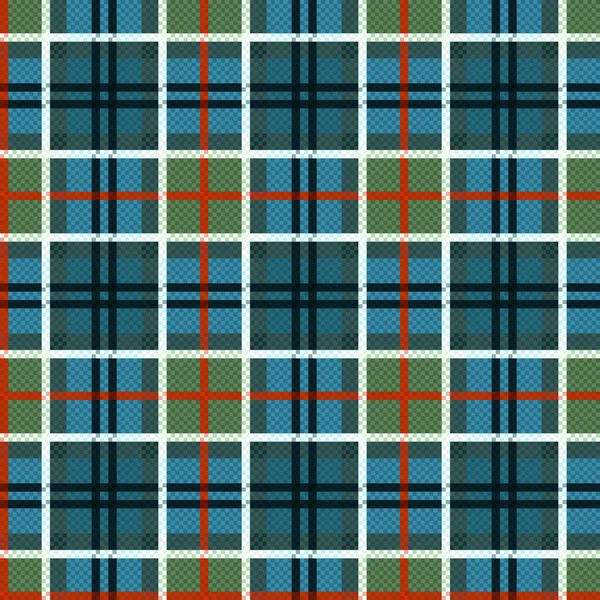 Sömlös tartan mönster — Stock vektor