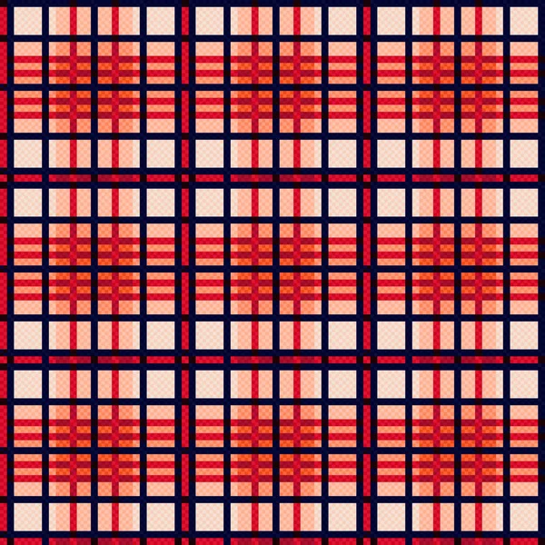 Tartan à carreaux contraste texture transparente — Image vectorielle