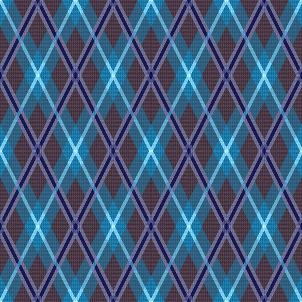 Rhombic naadloos patroon in gedempte kleuren — Stockvector