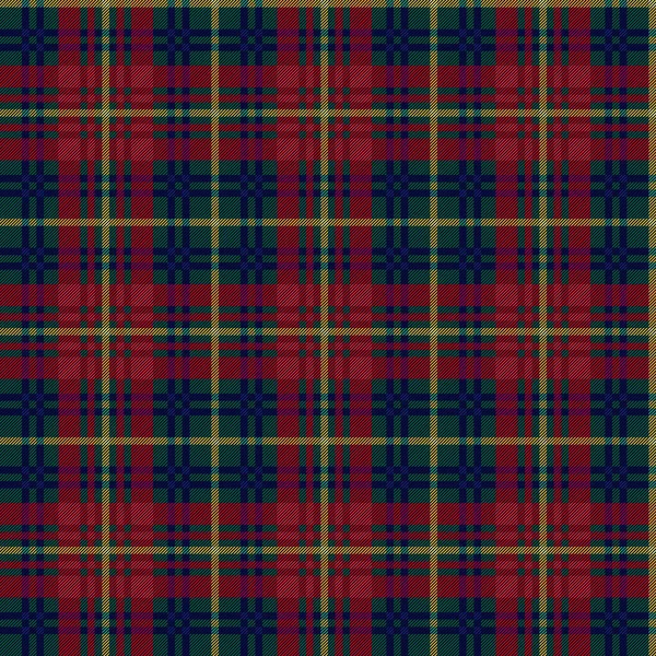 Contrast Colorful Tartan Scottish Seamless Pattern Texture Tartan Plaid Tablecloths — Stock Vector