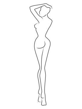 Beyaz arka planda, arka planda izole edilmiş, el çizimi çizimi...