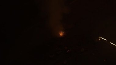 Havai fişek Çin, açık havada