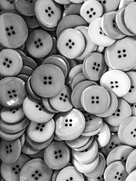 Preto e branco botões de fundo — Fotografia de Stock