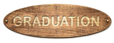 Mezuniyet için sokak tabelası