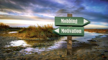 Sokak Imza motivasyon karşı Mobbing
