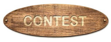 Yarışma için sokak tabelası