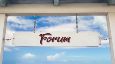 Sokak İmza Forum için Yol