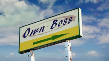 Sokak İmza Kendi Boss için Yol