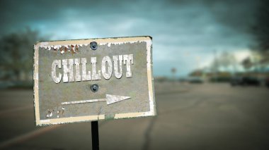 Sokak Chillout için yön yolu Imzala