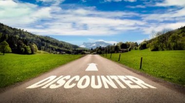 Sokak İmza Discounter için Yol