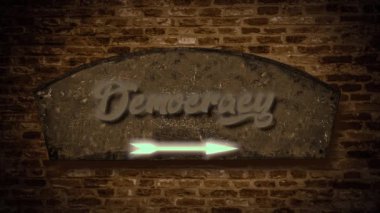 Sokak İmza Democrazy için Yol