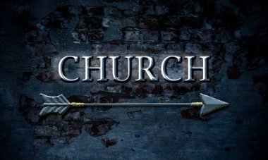 Sokak kilise yön Işareti