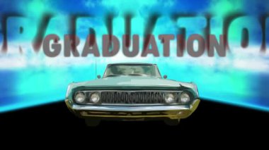 Mezuniyete giden yolu sokak imzala