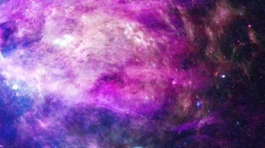 Hareket halindeki evreni dolaşmaya animasyon görüntüsü