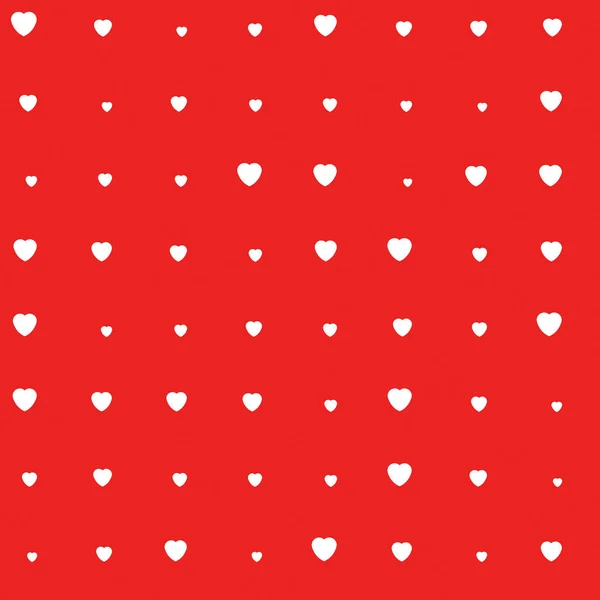 Lindo patrón sin costura corazones de San Valentín —  Fotos de Stock