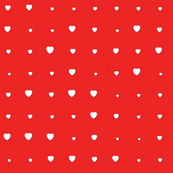 Lindos Corazones San Valentín Inconsútil Patter —  Fotos de Stock