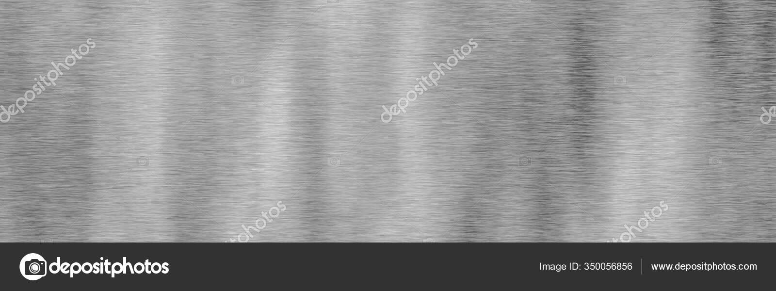 ブラッシュドメタルスチールテクスチャ 光の反射で研磨金属の背景 ストック写真 C Mioki