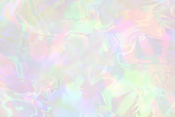 파스텔 색깔의 홀로그램 — 스톡 사진