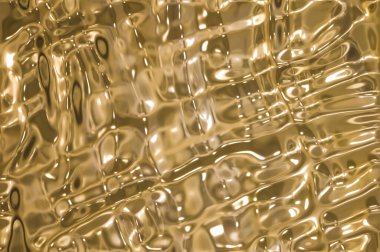 Metalik altın dalgalı arkaplan