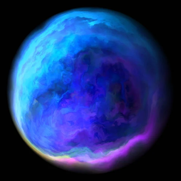 Magická Planetární Koule Deformací — Stock fotografie
