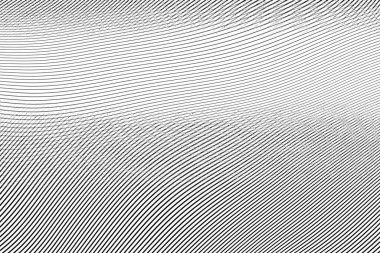 Yarım ton oyma grunge çizgisi sanatı