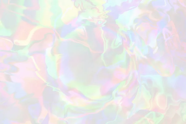 Pastelowe Kolorowe Holograficzne Tło Gradientowe — Zdjęcie stockowe