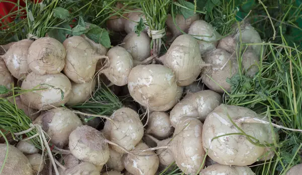 Yam voor verkoop aan klanten — Stockfoto