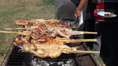 Fırında ızgara tavuk..