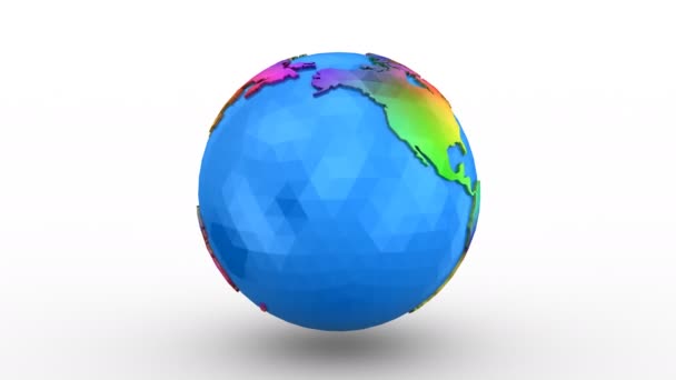 Rotación de la Tierra — Vídeos de Stock