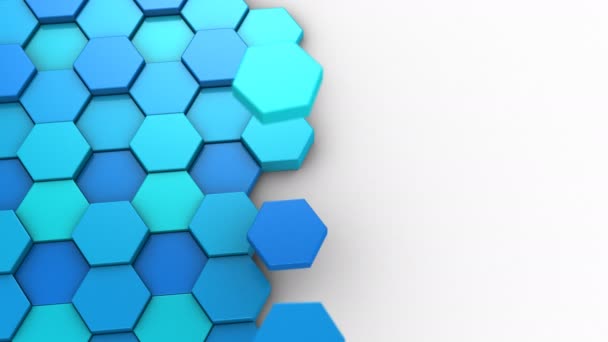 Animation des hexagones — Video