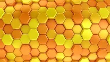 Animasyonlu peteğin renk değiştirir