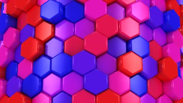 Les rayons de miel animés changent de couleur 