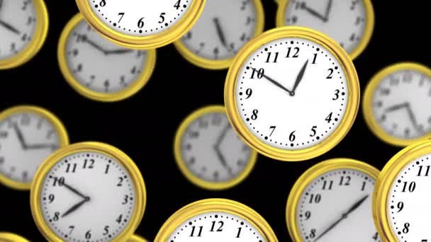 无限的时间循环 — 图库视频影像