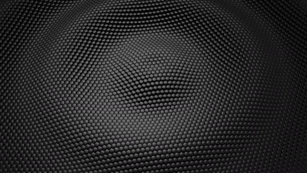 Background From Animated Hexagons — Stock Video