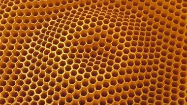 Animasyonlu altıgenler arka plan