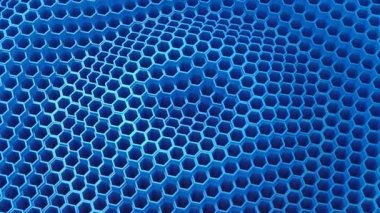 Animasyonlu altıgenler arka plan