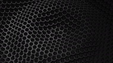 Animasyonlu altıgenler arka plan