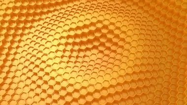 Animasyonlu altıgenler arka plan