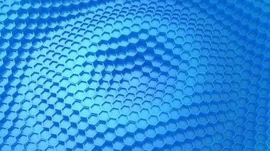 Animasyonlu altıgenler arka plan