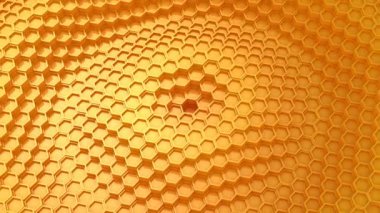 Animasyonlu altıgenler arka plan