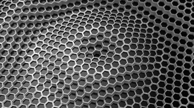 Animasyonlu altıgenler arka plan